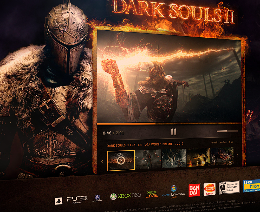 plan of mobile platform for Dark Souls2